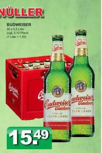 Getränkeparadies Gefromm Budweiser Angebot