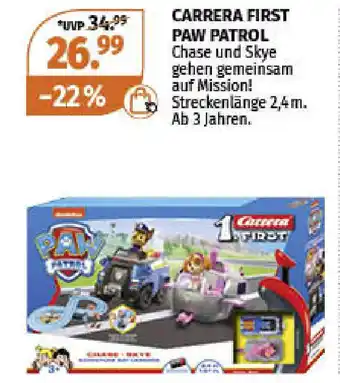 Müller Carrera 1.First PAW Patrol Angebot