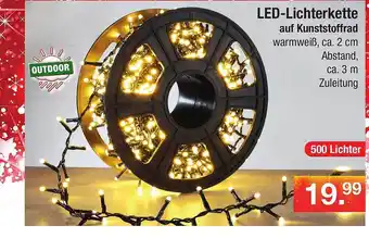 Zimmermann Led-lichterkette auf kunststoffrad outdoor Angebot