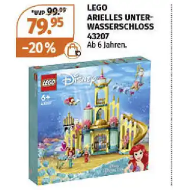 Müller LEGO DISNEY Arielles Unterwasserschloss 43207 Angebot