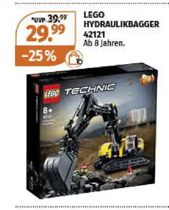 Müller LEGO TECHNIC Hydraulikbagger 42121 Angebot