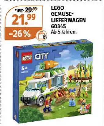 Müller LEGO CITY Gemuselieferwagen 60345 Angebot