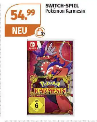 Müller Nintendo SWITCH Spiel - Pokemon Karmesin Angebot