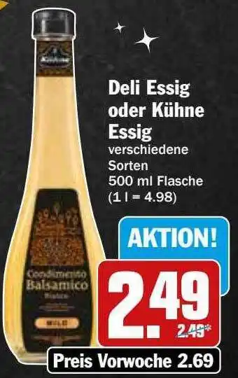 Hit Deli essig oder kühne essig Angebot