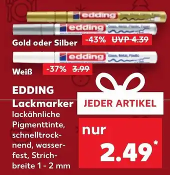 Kaufland Edding Lackmarker Angebot