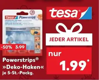 Kaufland Tesa Powerstrips >>Deco<< je 5-St.-Packg. Angebot