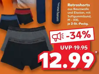 Kaufland bruno banani Retroshorts M - XXL je 2-St.-Packg. Angebot