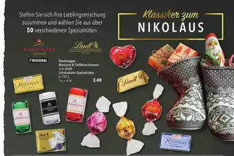 CITTI Markt Niederegger marzipan & trüffelvariationen oder lindt schokoladen-spezialitäten Angebot