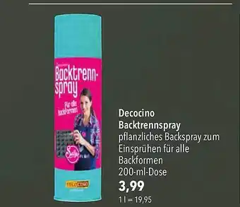 CITTI Markt Decocino backtrennspray Angebot