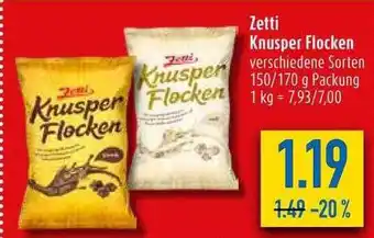 diska Zetti knusper flocken Angebot