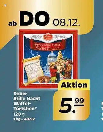 NETTO Reber stille nacht waffel-törtchen Angebot