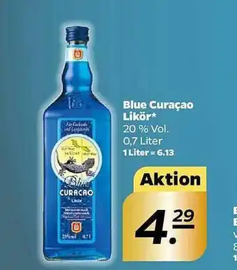 NETTO Blue curaçao likör Angebot