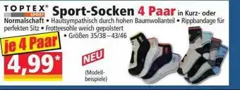 Norma Toptex sport-socken 4 paar Angebot