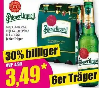 Norma Pilsner urquell Angebot