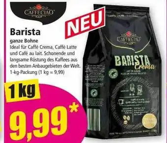 Norma Caffeciao barista crema Angebot