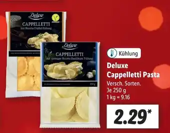 Lidl Deluxe Cappelletti Pasta 250 g Angebot