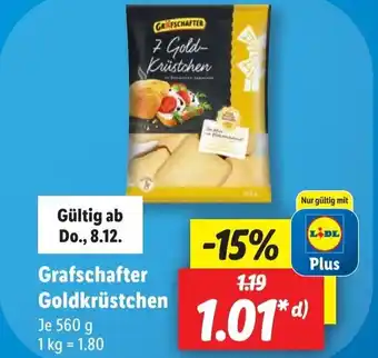 Lidl Grafschafter Goldkrüstchen 560 g Angebot