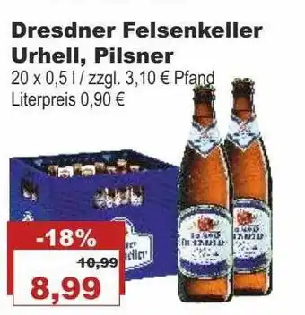 Bilgro Dresdner felsenkeller urhell, pilsner Angebot