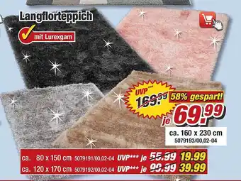 Poco Langflorteppich Angebot