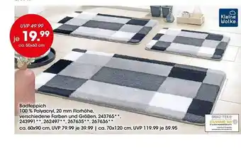 Möbel Martin Badteppich 100% polyacryl Angebot