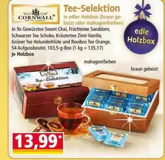 Norma Tee-selektion cornwall Angebot