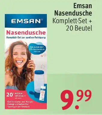 Rossmann Emsan Nasendusche Angebot