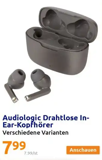 Action Audiologic Drahtlose In-Ear-Kopfhörer Angebot