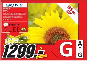 MediaMarkt Sony KD 55 A8 OLED 4K TV Angebot