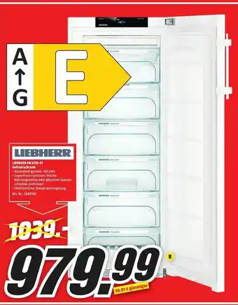 MediaMarkt Liebherr GN 3235 21 Gefrierschrank Angebot