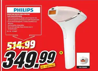 MediaMarkt Philips BRI 950/00 Lumea Prestige Laser Haarentfernung Angebot