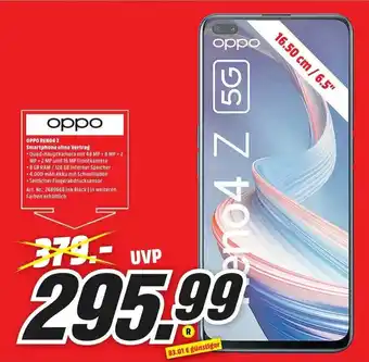 MediaMarkt Oppo Reno4 Z Smartphone ohne Vertrag Angebot