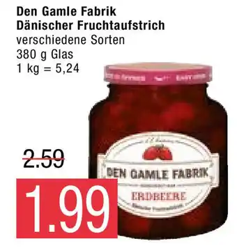 Marktkauf Den Gamle Fabrik Dänischer Fruchtaufstrich 380g Angebot