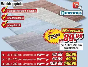 Poco Webteppich Angebot