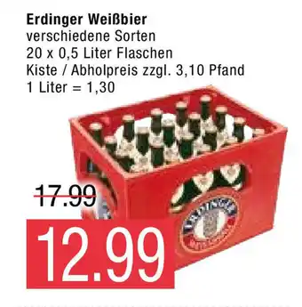 Marktkauf Erdinger Weißbier 20x0,5L Angebot