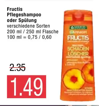 Marktkauf Fructis Pflegeshampoo oder Spülung 200/250ml Angebot