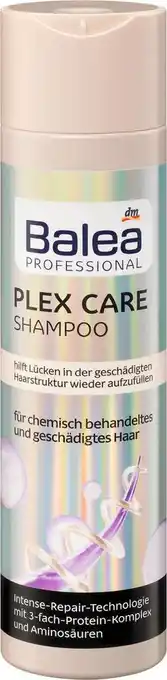 dm drogerie Balea professional shampoo plex care Angebot