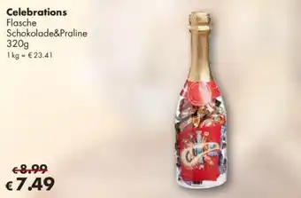 Travel Free Celebrations Flasche Schokolade&Praline 320 g Angebot
