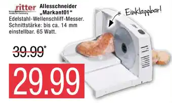 Marktkauf Ritter Allesschneider ,,Markant01" Angebot