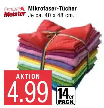Marktkauf Sauber Meister Mikrofaser Tücher Angebot