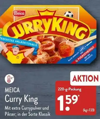 Aldi Nord Meica Curry King 220 g Packung Angebot