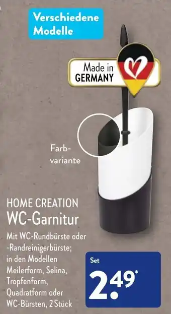 Aldi Nord Home Creation WC Garnitur Angebot