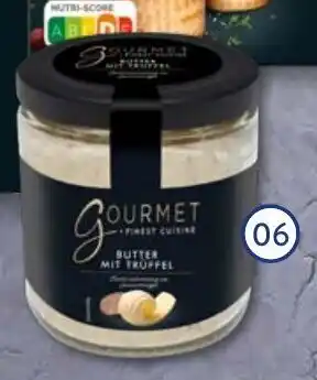 Aldi Nord Gourmet Finest Cuisine Trüffelbutter 100 g Glas Angebot