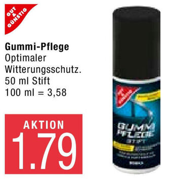 Marktkauf Gut & Günstig Gummi Pflege 50ml Angebot