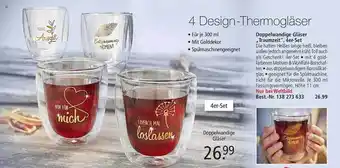 Weltbild Doppelwandige gläser „traumzeit” 4er-set Angebot