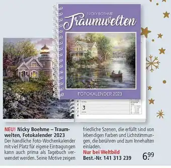 Weltbild Nicky boehme - traumwelten, fotokalender 2023 Angebot