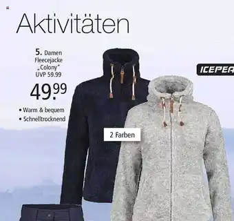 Weltbild Damen fleecejacke „colony” Angebot