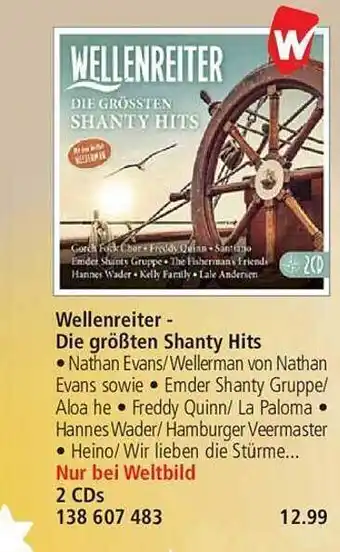 Weltbild Wellenreiter - die größten shanty hits Angebot