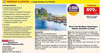 Netto Marken-Discount Nordkap & lofoten Angebot