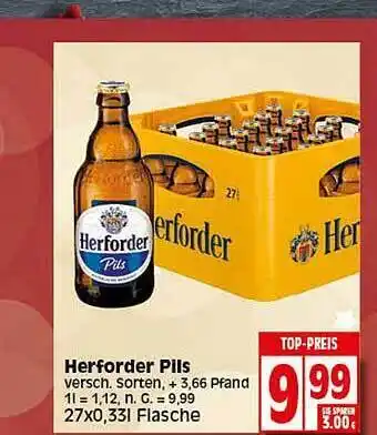 Elli Markt Herforder pils Angebot