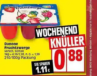 Elli Markt Danone fruchtzwerge Angebot